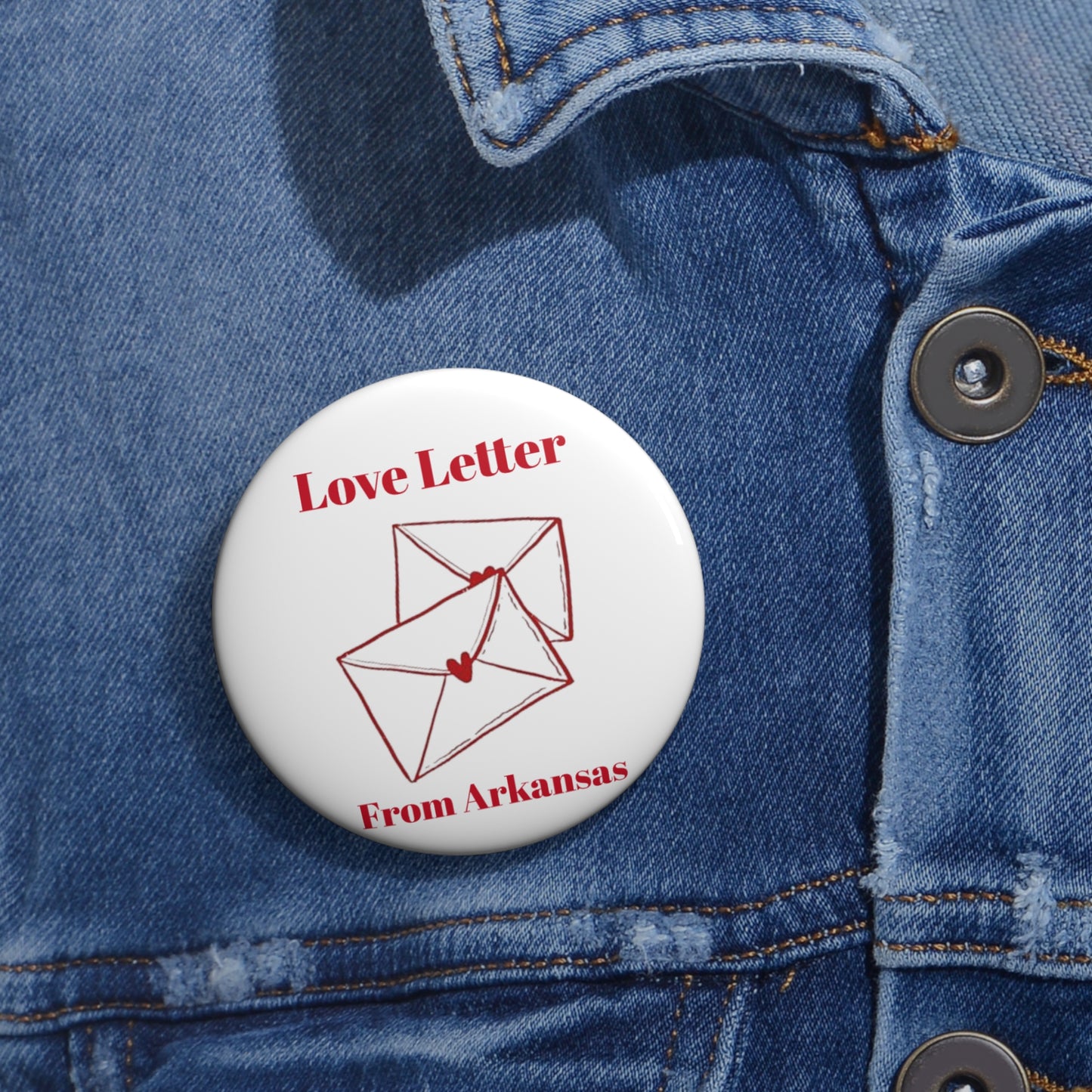 Love Letter Game Day Pin