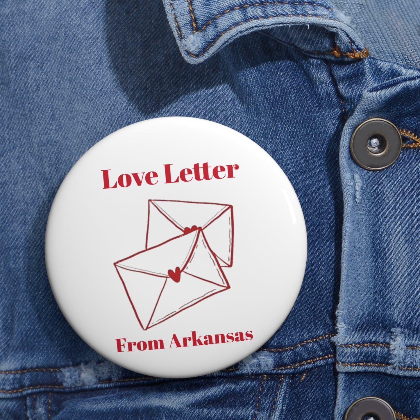 Love Letter Game Day Pin