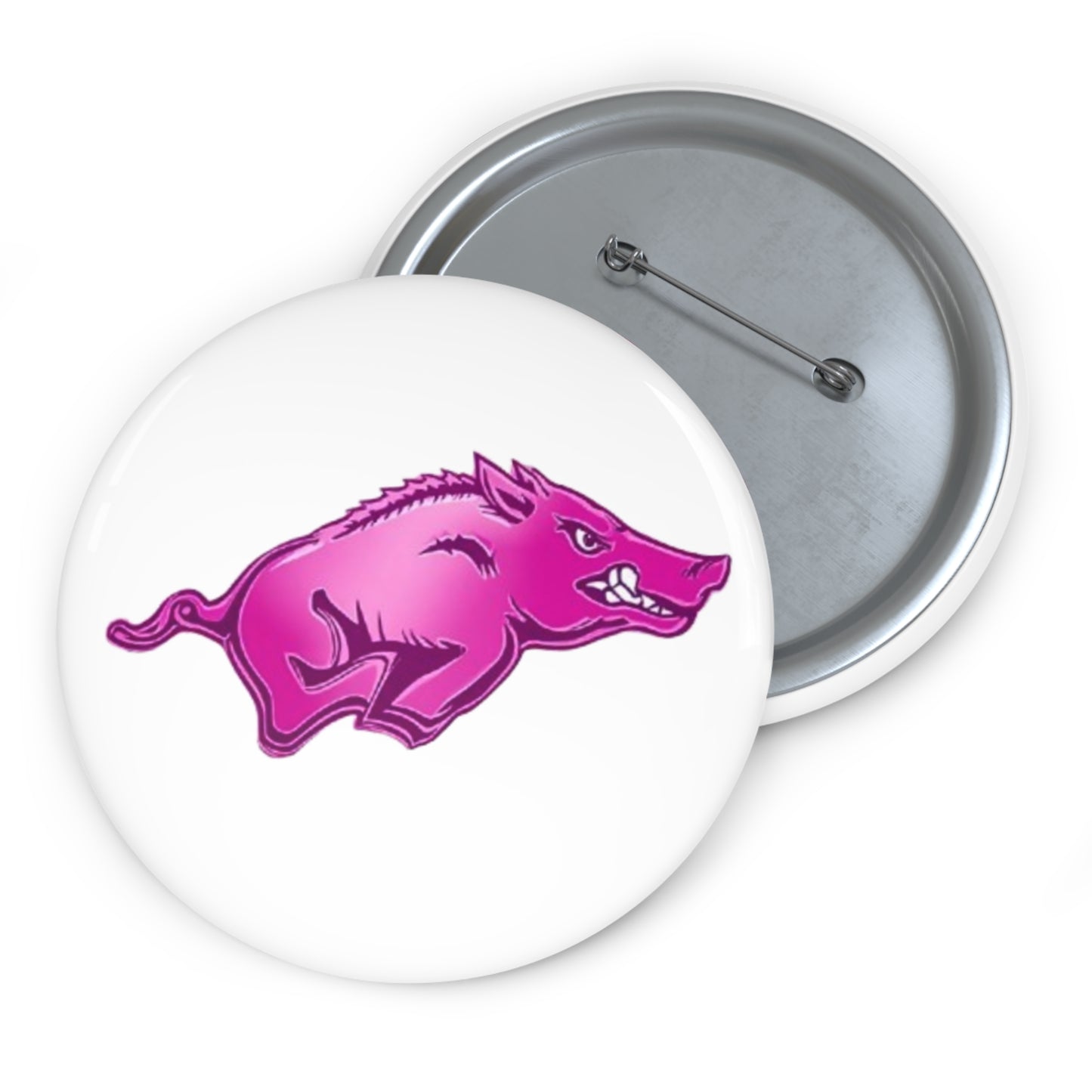 Neon Pink Razorback Pin